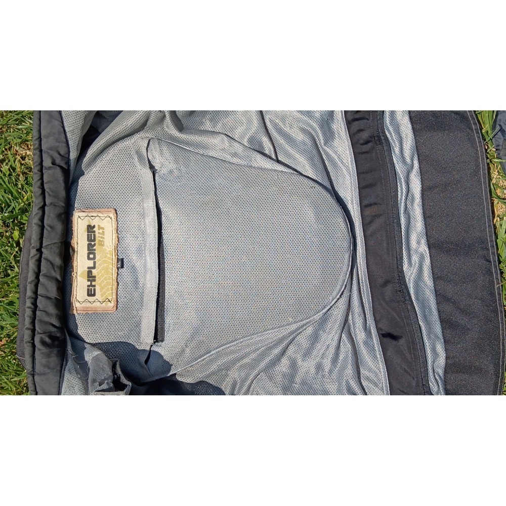 BILT Explorer Air Motorcycle Jacket XL CE Armor 3 Layer Textile Touring Black - Picture 9 of 16